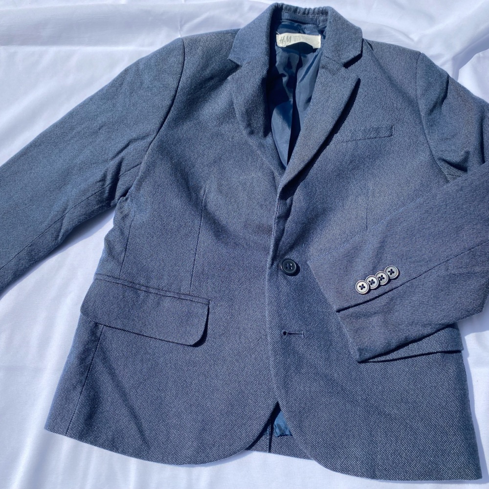 H&M Navy Suit (Boys 5-6)